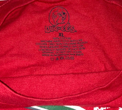 Buc-ee’s Christmas T-Shirt XL Red Graphic Tee Beaver Holiday Believe Shirt