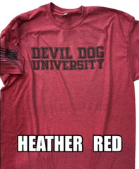 Marines Devil Dog University T-shirt , Marine Corps USMC DD-214 112 v3