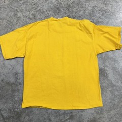 Vintage Pluma Shirt Mens Extra Large Yellow Heavyweight Made in USA 90s Crewneck