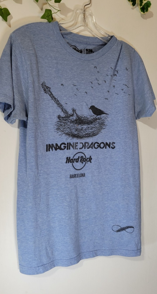 Imagine Dragons Hard Rock Cafe Adult’s Small Graphic Music Band Tour T-Shirt