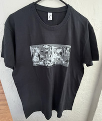 Pablo Picasso Guernica painting Surrealism Black Sols 11500 High Quality shirt L