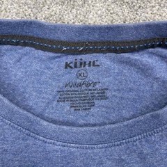 Kuhl Wildfibre T Shirt Adult XL Organic Cotton MOG Unimog Kayak Surfboard Mens