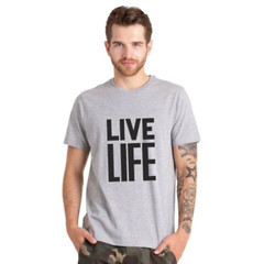 New Mens Printed T Shirts Short Sleeve Crew Neck 100% Cotton Tees Casual Top
