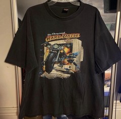 Harley-Davidson ‘Original Hard Drive’ Vintage T-Shirt NEW SMYRNA BEACH, FL 2XL