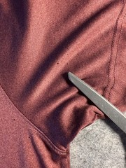 Montana T-Shirt Short Sleeves Color: Burgundy Metallic Size M See Notes – Flaw