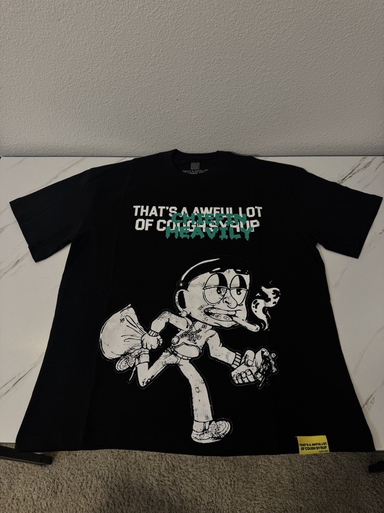 Thats a Awful Lot of Cough Syrup Size Small Cheifin Heavily T-Shirt