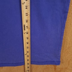 MARKET STUDIO Shirt Mens Small Blue Purple Pullover Crew Sacred Basketball Tee