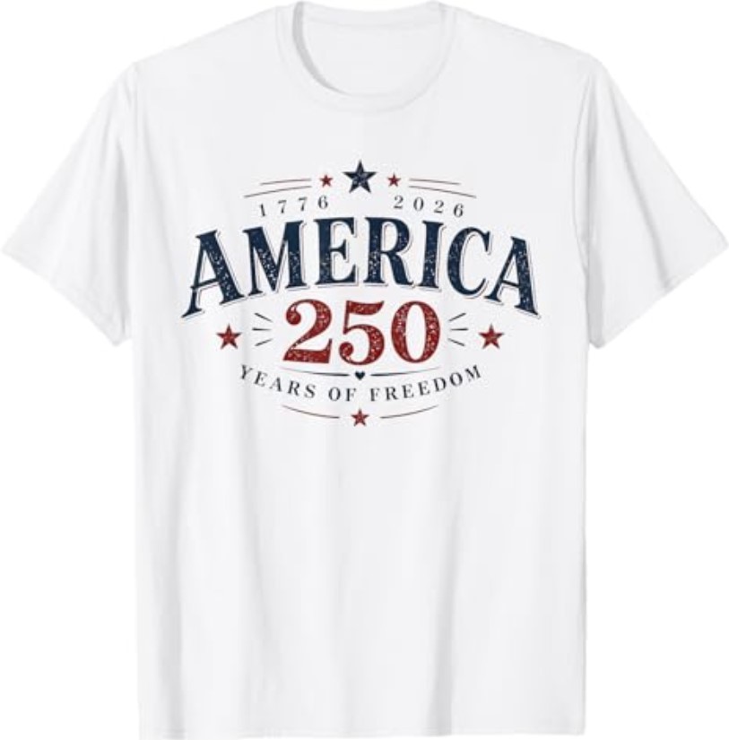 America USA 250th, 250 Years of Freedom T-Shirt