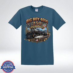 Big Boy 4014 250 Anniversary Steam Train T-Shirt