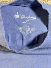 Disney Parks Spirit Jersey Walt Disney World Blue Long Sleeve Shirt Large SKU157