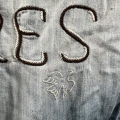 Vintage True Religion Denim Shirt Mens XXL Rolling Bones Jake Western Pearl Snap