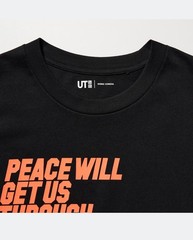 UNIQLO PEACE FOR ALL Graphic T-Shirt | Shingo Kunieda Japan NEW