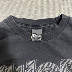 Y2K Famous Stars and Straps Killer Graphic T-Shirt Travis Barker Faded Black XL