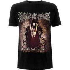Authentic Cradle of Filth Cruelty and The Beast T-Shirt S-2XL NEW