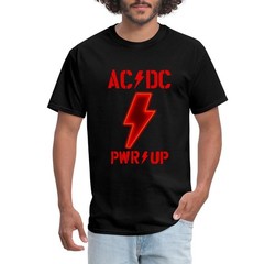 AC/DC Power Up Tour Logo PWR/UP With Backprint Men’s T-Shirt