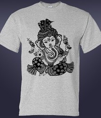 Hindu God Lord Ganesha Good Luck T-shirt