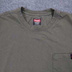 Wrangler Workwear Men’s 2XLT Tall Green Short Sleeve Pocket Tee