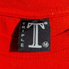 Adidas Originals Big Trefoil Logo T-Shirt Men’s M Red Crew Neck Graphic Tee