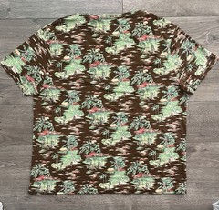 Polo Ralph Lauren Classic Fit XL Hawaiian Beach Surfing Hula Girl Short Sleeve