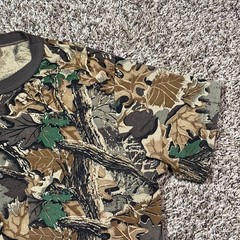 VINTAGE Camo Gear Collection Pocket Shirt Adult L Advantage Camouflage USA 90s