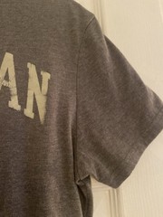 American Eagle Outfitters Men’s Graphic Logo Athletic Fit Crew Neck Tee Gray M