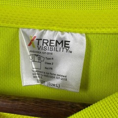 Xtreme 3M Scotchlite Reflective Men’s Large L T Shirt High Visibility Safety