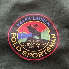 Polo Ralph Lauren Sportsman Terrain Wildlife Long Sleeve T-Shirt Mens Size XL