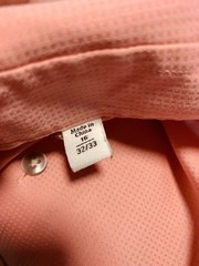 Calvin Klein Infinite NonIron Slim Fit Stretch Collar Men Shirt 16 32/33 Pink