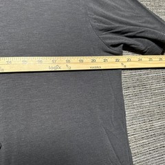 Travis Mathew Shirt Men’s Large Black V Neck Short Sleeve