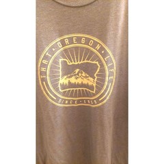 That Oregon Life T-Shirt Bundle Mens 2XL Gray Olive Green Mountain Graphic Tees