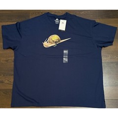 NEW NIKE SB “Snail Tee” MEN’S MIDNIGHT NAVY YELLOW SHIRT Sz 2XL FZ5283-410
