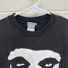 Vintage The Misfits 2001 Skull Horror Punk Rock Band Black M Graphic T-Shirt Tee