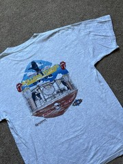 VTG ‘97 Rolling Stones Bridges to Babylon Local Crew Light Grey Tee