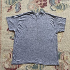 80s Save The Bales T Shirt Tri Blend Vintage XL Rayon Gray Drug Humor Florida