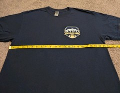 NYPD Football Short Sleeve Blue T-Shirt Men’s Large