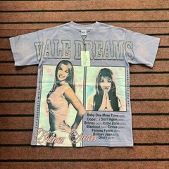 Vale Forever Loose and casual washed and distressed T-shirt