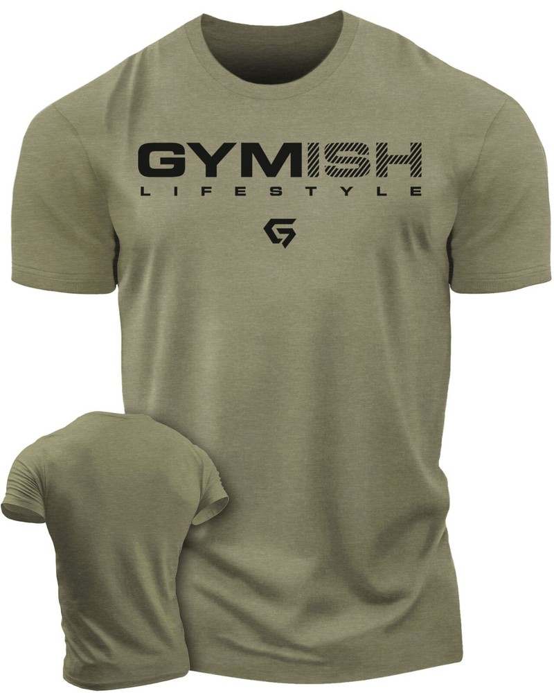 047. Gymish Lifestyle Workout T-Shirt