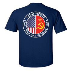 USS Lewis and Clark SSBN-644 Silent Service Cold War Veteran T-Shirt