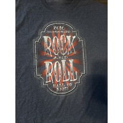 Rock & Roll Hall of Fame Shirt Mens XL Blue 2016 Inductees Band Tee Music NWT
