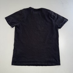Lucky Brand T-Shirt Adult XL Charcoal Gray Short Sleeve Graphic Tee Spell Out