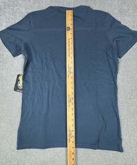 Kuhl Shirt Men Small Cotton Blue Hiking Trek Mountain New