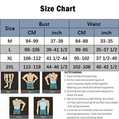 Mens Compression Shirt Slimming Body Shaper Vest Waist Traner Tops Tummy Control