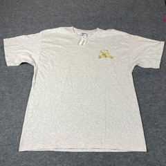 Gildan T Shirt Mens XL Gray SS Badger Lake Michigan Carferry Ship Deadstock 90s