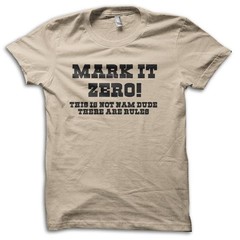 The Big Lebowski “MARK IT ZERO” Walter Sobchak Dude Funny 90s Retro Movie
