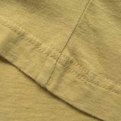 VTG Hang Ten Mens Shirt Small Yellow Basic Quite Surf Logo 90s Beach Hong Kong