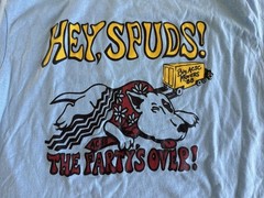 Spud Mckenzie The Party Is Over Single Stitch Moving Company Vintage 80s Large