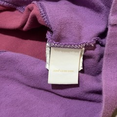 2019 Aime Leon Dore Striped Ribbed Collar Tee Purple Men’s Size Medium
