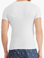 3 POLO RALPH LAUREN S M L XL SLIM FIT COTTON BLACK WHITE NAVY CREW NECK T SHIRTS