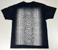 Rare Vintage Fuct Snake Skin Print T-Shirt Made in USA Sz L