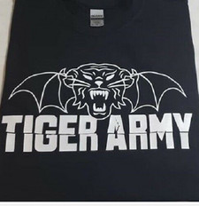 Tiger Army Band logo punk rock Hardcore music small-5XL US Seller